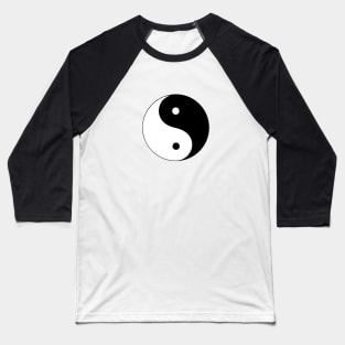 Yin Yang Symbol Baseball T-Shirt
